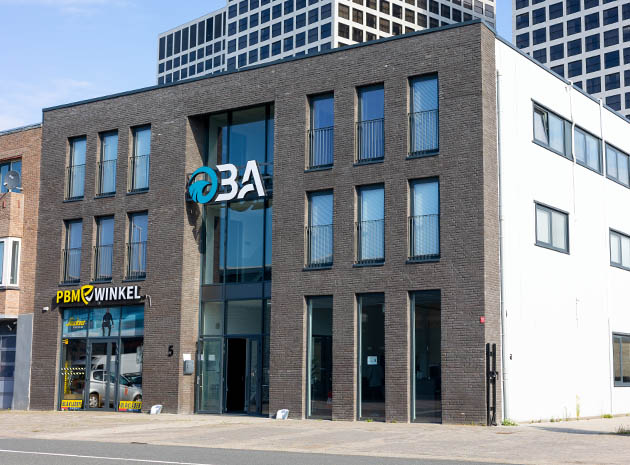 Het pand van OBA Opleidingen in Rotterdam
